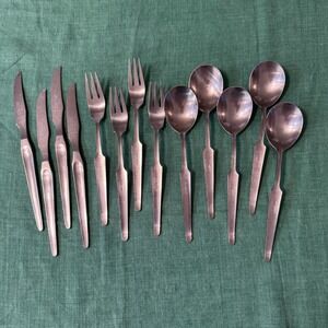 Vintage Joseph Rodgers MINARET Stainless‎ Cutlery Set of 13 piece